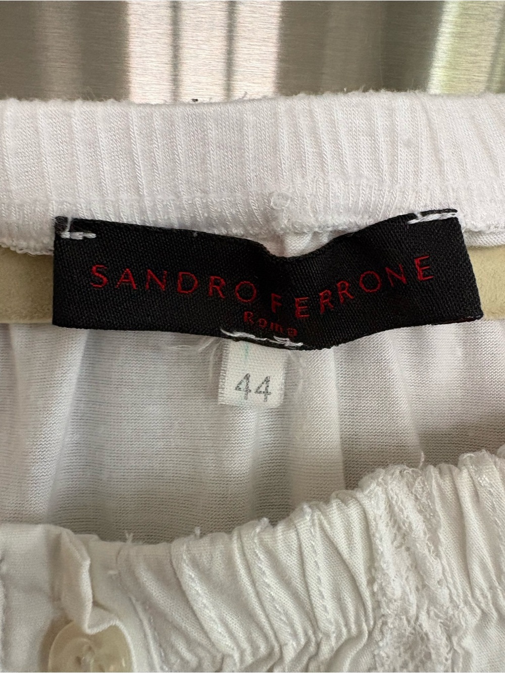 Sandro Ferrone White Bodysuit - White